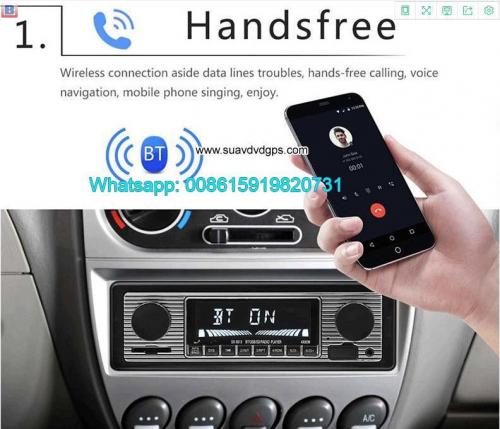 Single din car stereo