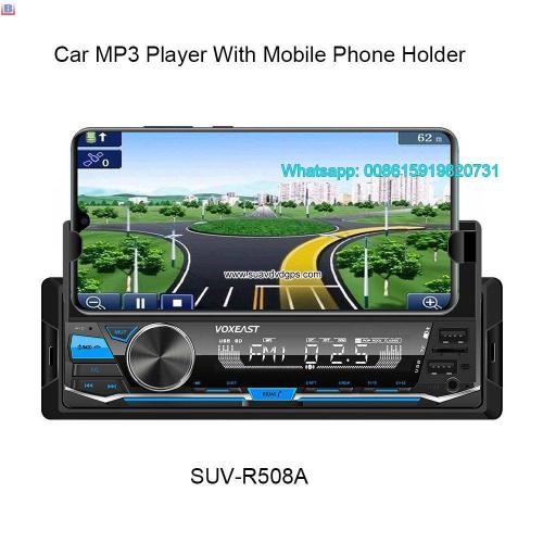 Car radio MP3 Player with mobile phone holder