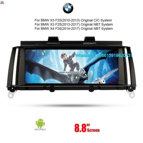 Car Multimedia Player for BMW X3 F25 X4 F26 CIC NBT Autoradio Navigation